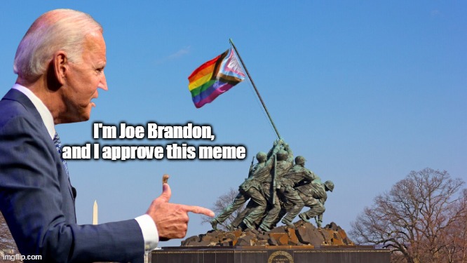 We know he's not thinking, but what could his handlers be thinking ? | I'm Joe Brandon, and I approve this meme | image tagged in court 1 percent to alienate 90 percent | made w/ Imgflip meme maker