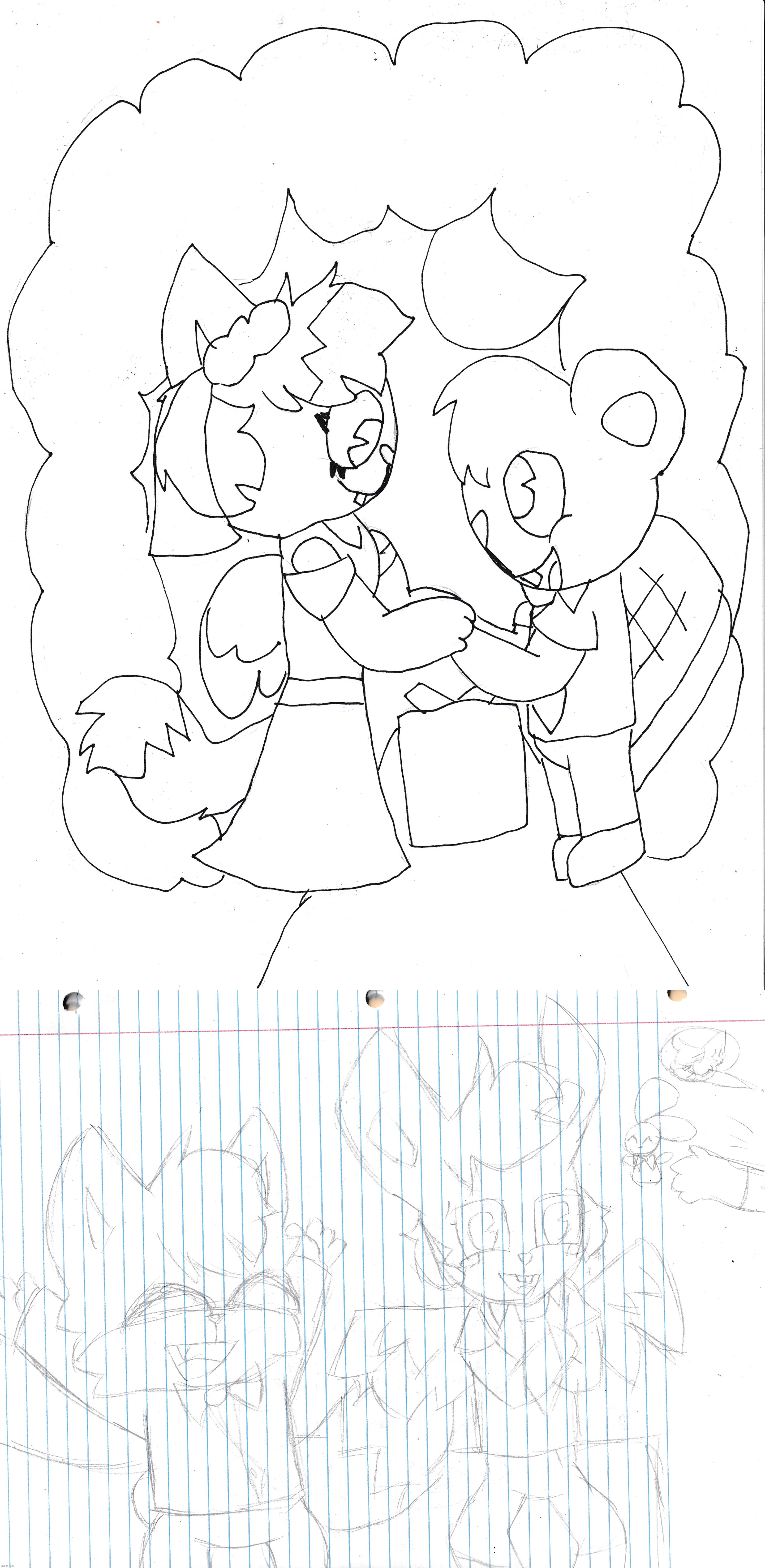 kitty and koda have gotten married, oh well time to make fanchilds i'll never use! | made w/ Imgflip meme maker
