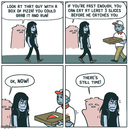 Box of pizza | image tagged in box,boxes,pizza,pizzas,comics,comics/cartoons | made w/ Imgflip meme maker