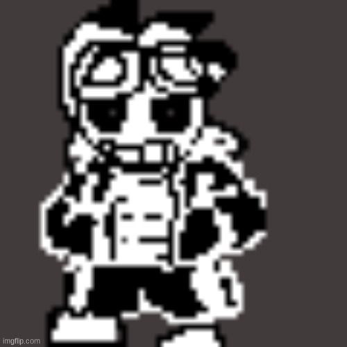 Sketchy battle sprite | image tagged in imgtale | made w/ Imgflip meme maker
