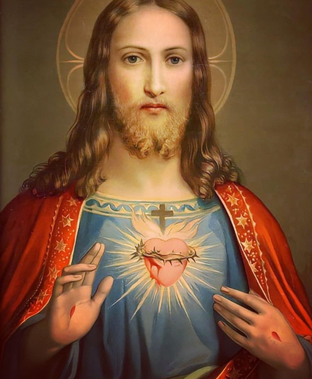 High Quality Sacred Heart Blank Meme Template