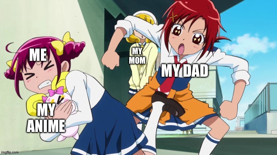 The sad thing is that it’s true | image tagged in precure,smile precure | made w/ Imgflip meme maker