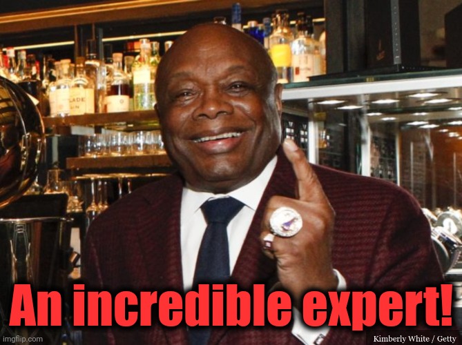 Willie Brown | An incredible expert! | image tagged in willie brown | made w/ Imgflip meme maker