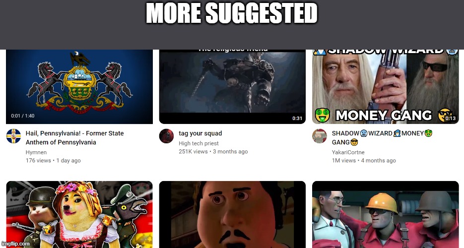 MORE SUGGESTED | made w/ Imgflip meme maker