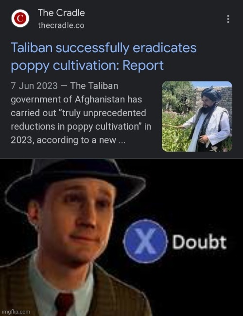 image tagged in taliban heroin fun | made w/ Imgflip meme maker