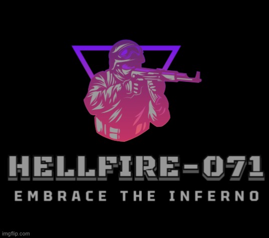 image tagged in hellfire logo | made w/ Imgflip meme maker