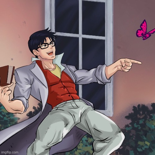 ¿Is this a JoJo's reference? | image tagged in is this a jojo's reference | made w/ Imgflip meme maker