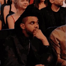 The weeknd bored Blank Meme Template