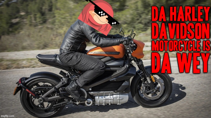 Da Harley Davidson Motorcycle is da wey | DA HARLEY; DAVIDSON; MOTORCYCLE IS; DA WEY | image tagged in ugandan knuckles,memes,motorcycles,dank memes,harley davidson,da wey | made w/ Imgflip meme maker