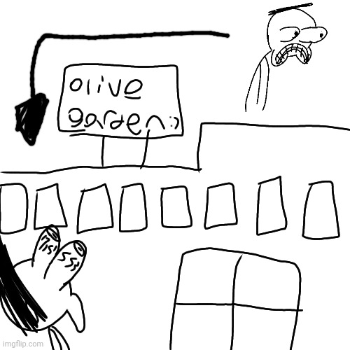 how cursed did I make it by adjusting the POV? | image tagged in olive garden real | made w/ Imgflip meme maker