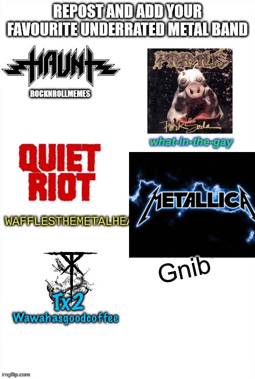 Not really underatted but | Gnib | made w/ Imgflip meme maker