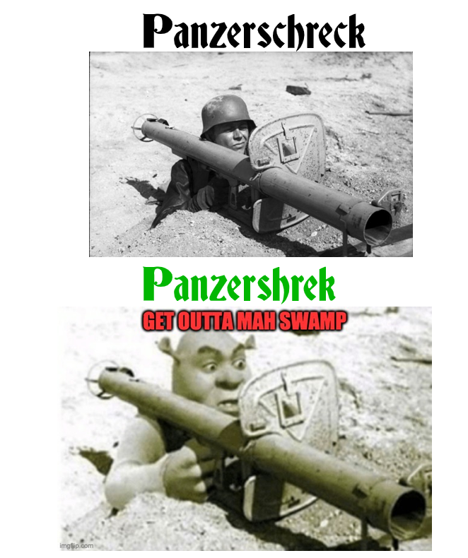 High Quality Panzershrek Blank Meme Template