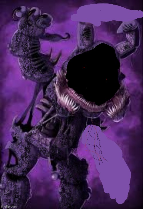 do you like my withered twisted bonnie? | image tagged in fnaf | made w/ Imgflip meme maker