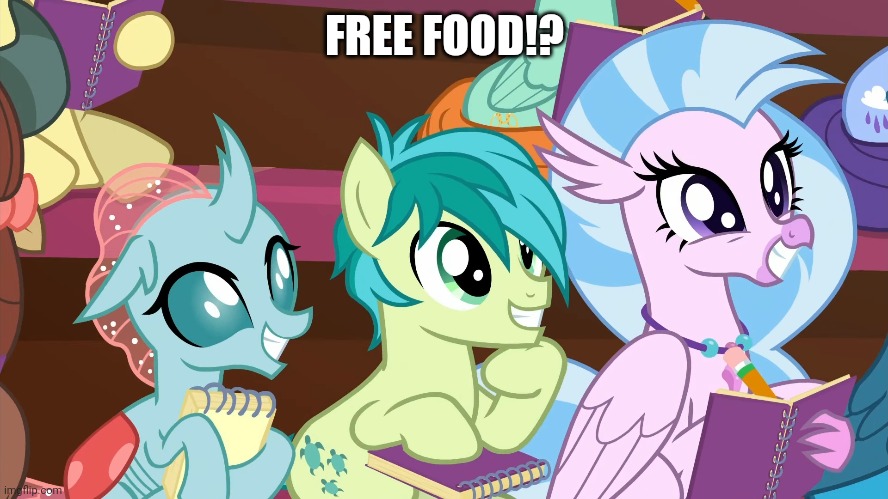 FREE FOOD!? | made w/ Imgflip meme maker
