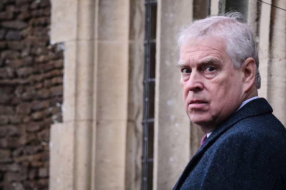 Prince Andrew Blank Meme Template