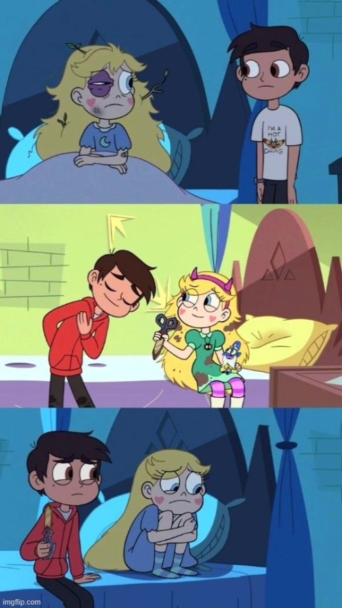 image tagged in starco,star vs the forces of evil | made w/ Imgflip meme maker