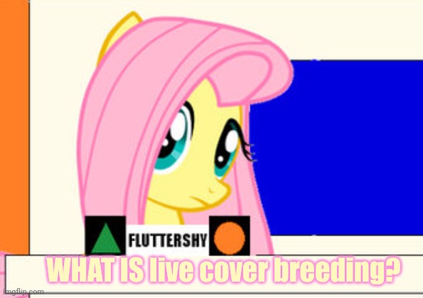 WHAT IS live cover breeding? | made w/ Imgflip meme maker