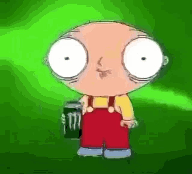 stewie monster energy Blank Meme Template