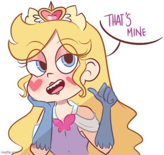 Star Butterfly "That's mine" | image tagged in star butterfly that's mine | made w/ Imgflip meme maker