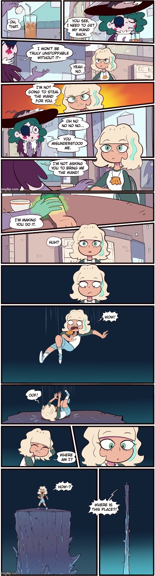 just a random comic (ignore please) | made w/ Imgflip meme maker