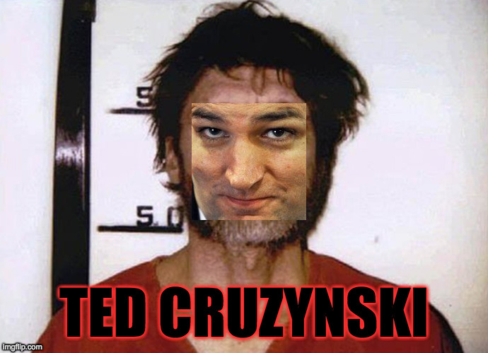 Unabomber Ted Kaczynski | TED CRUZYNSKI | image tagged in unabomber ted kaczynski | made w/ Imgflip meme maker