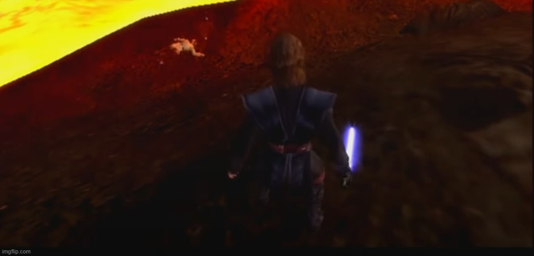 Anakin Kills Kenobi | image tagged in anakin kills kenobi | made w/ Imgflip meme maker