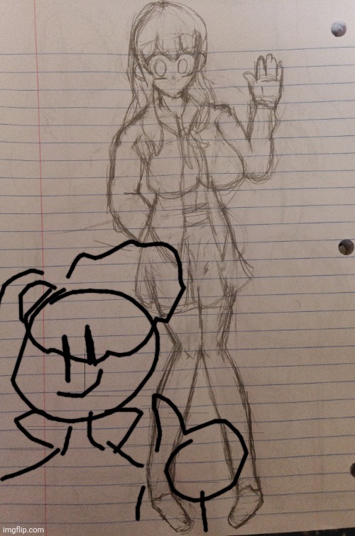 I spent all night watching how to draw anime styles, now FTC leveled up | made w/ Imgflip meme maker