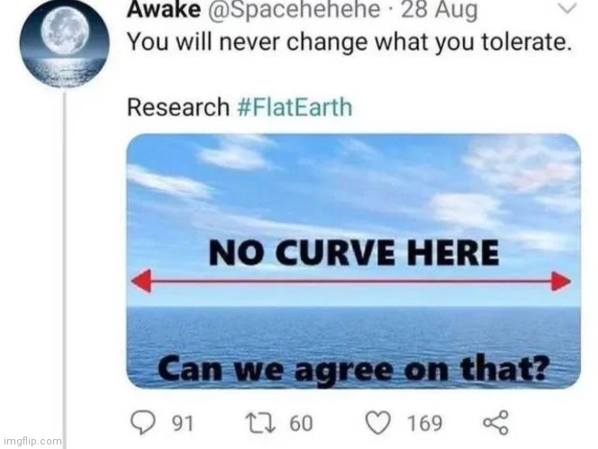 1st post here and it's not even my stream lol | image tagged in flat earthers | made w/ Imgflip meme maker