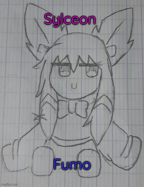 Sylceon Fumo | Sylceon; Fumo | image tagged in sylceon fumo | made w/ Imgflip meme maker