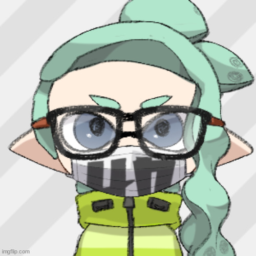 Skye. Female. Please draw her with the Inkling hair as best as you can! | image tagged in skye | made w/ Imgflip meme maker