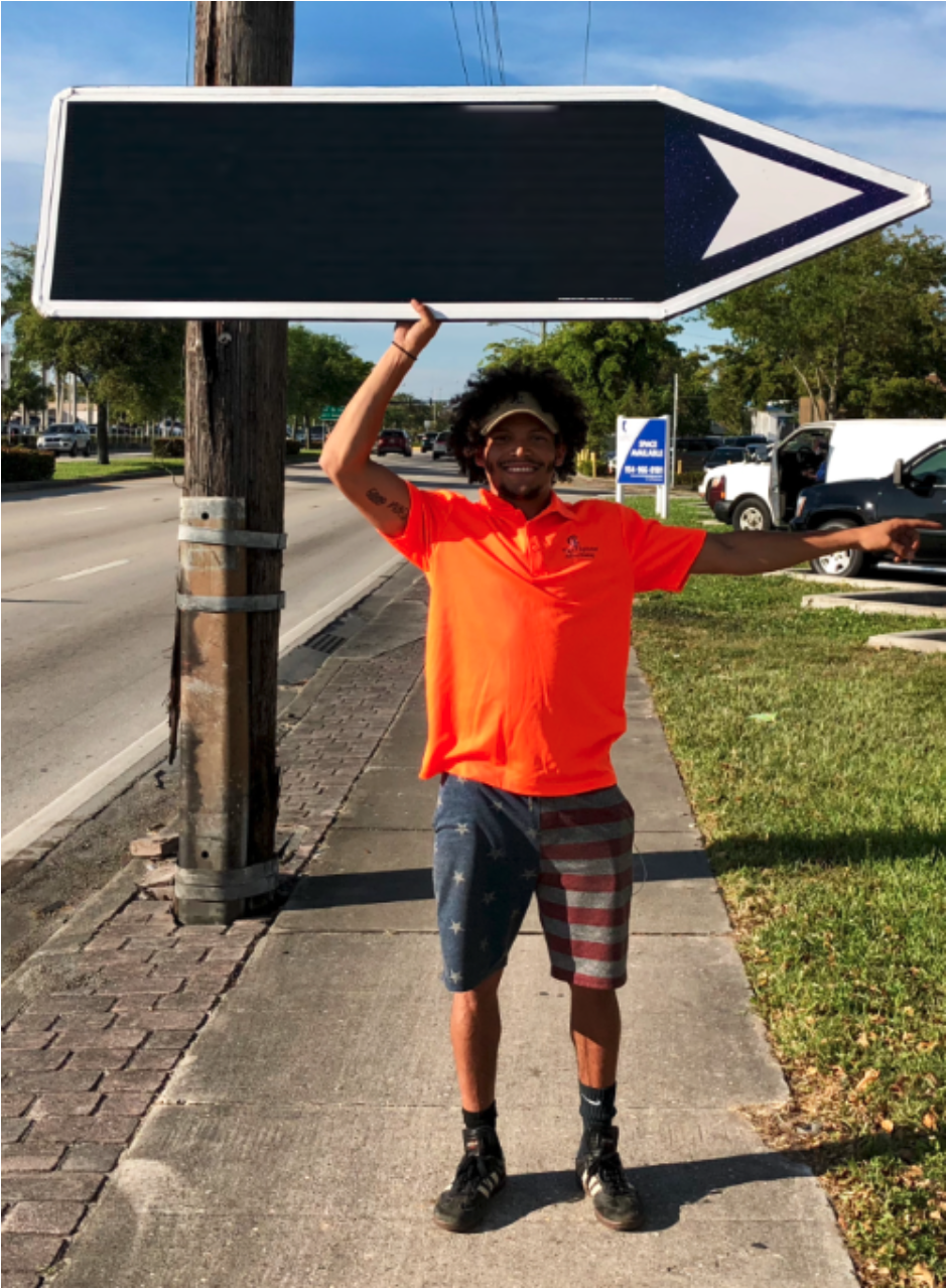 sign twirler Blank Meme Template