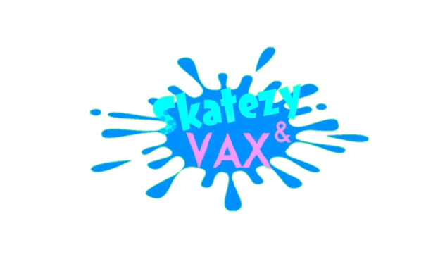 Official skatezy & vax logo Blank Meme Template