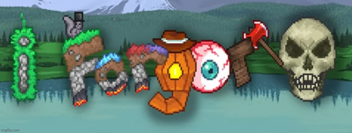 I forgor (Terraria edition) Blank Meme Template