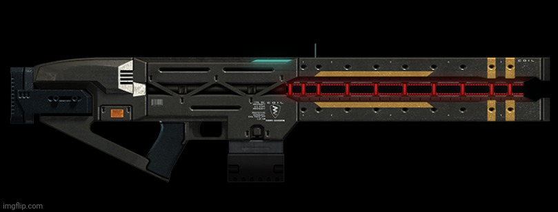 This is just a railgun, nothing to see here. | image tagged in keep scrolling,nothing to see here,don't look | made w/ Imgflip meme maker