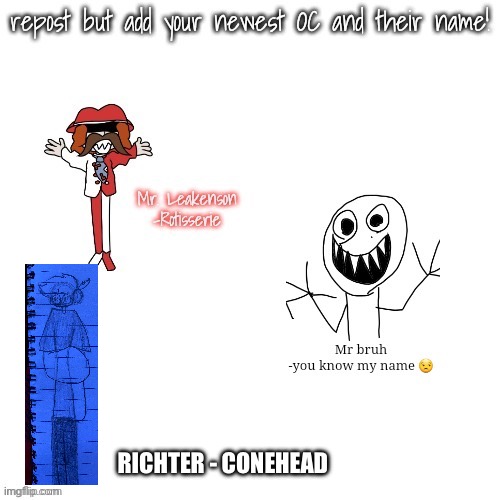 Earthquake man :) | RICHTER - CONEHEAD | made w/ Imgflip meme maker