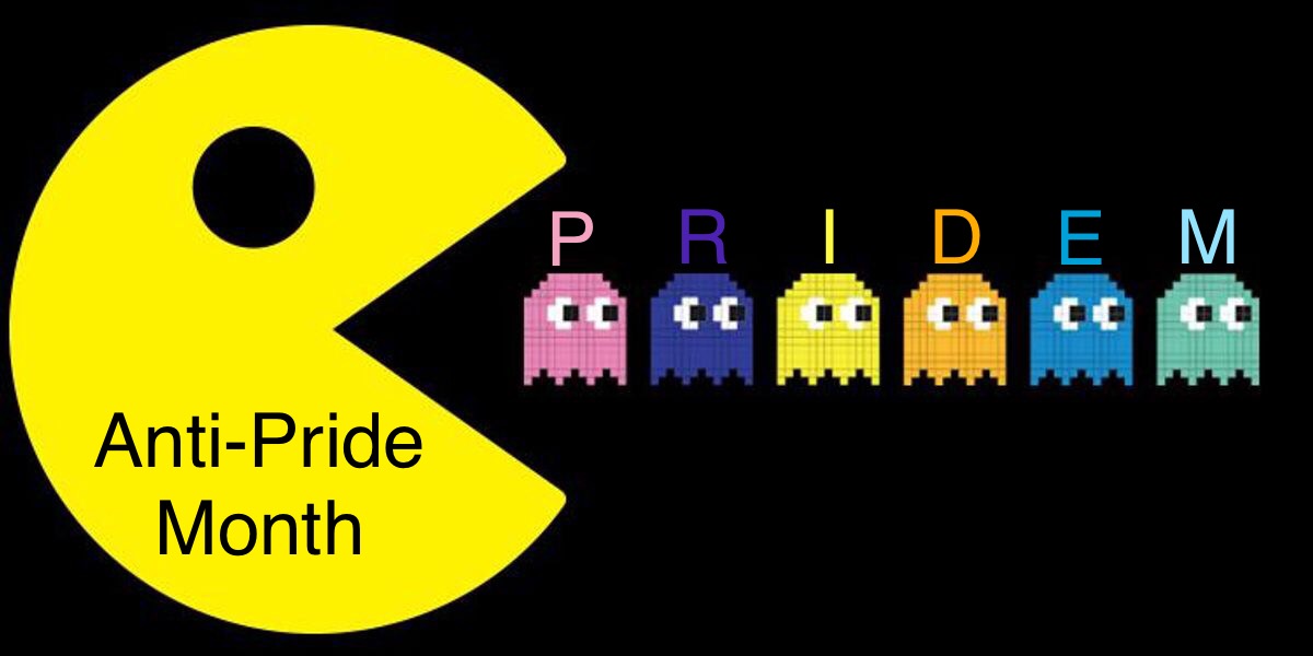 Anti-Pride Month Blank Meme Template