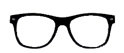 Hipster Glasses Blank Meme Template