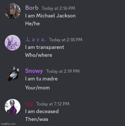 Average day in discord | made w/ Imgflip meme maker