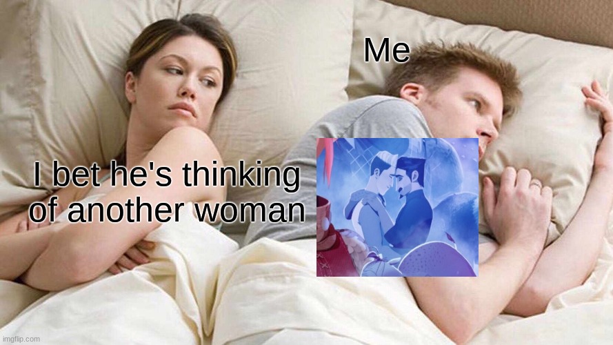 I CAN'T WAIT | Me; I bet he's thinking of another woman | image tagged in memes,i bet he's thinking about other women,nimona,relatable memes,relatable,funny memes | made w/ Imgflip meme maker