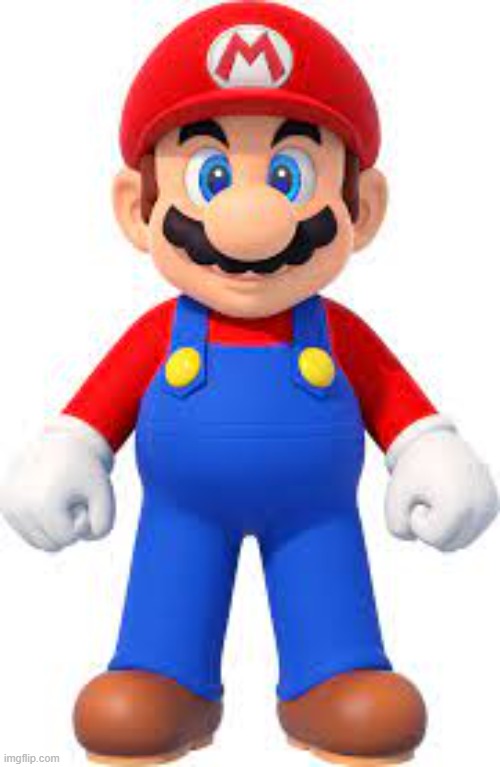 say hi to mario | image tagged in mario | made w/ Imgflip meme maker