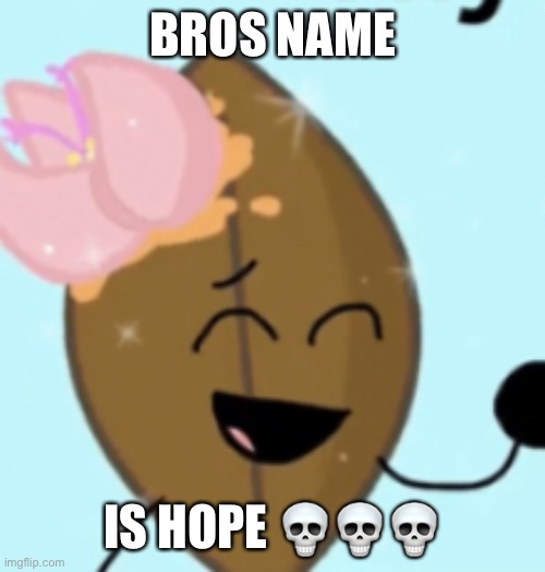 Hope Fireafy | BROS NAME IS HOPE ??? | image tagged in hope fireafy | made w/ Imgflip meme maker