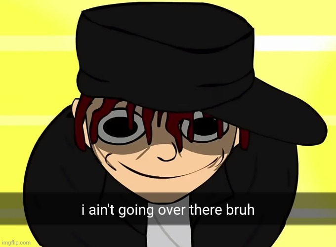 the courtroom was absolutely racist and islamophobic as hell | image tagged in i ain't going over there bruh | made w/ Imgflip meme maker