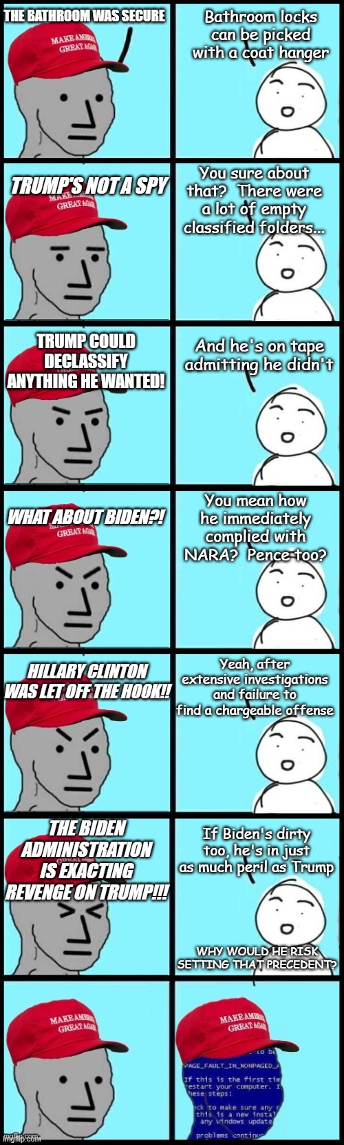 The Ever changing Train Of GOP Excuses Denials Whatabouts And Just 