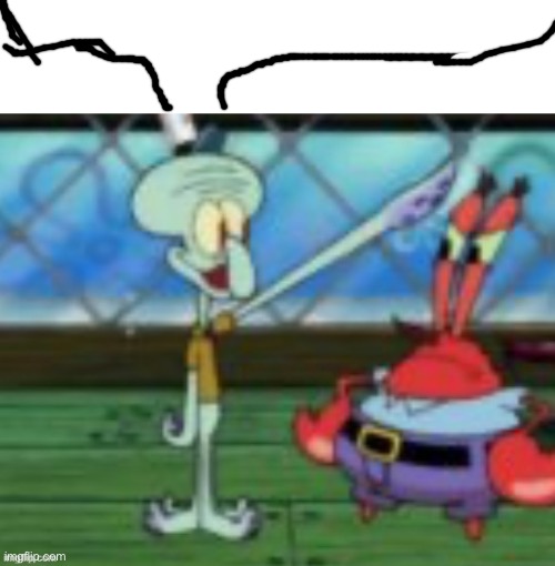 Sus squidward | image tagged in sus squidward,speech bubble | made w/ Imgflip meme maker