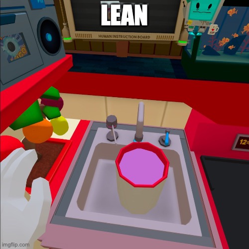 You can make lean in VR | LEAN | image tagged in vr,lean | made w/ Imgflip meme maker