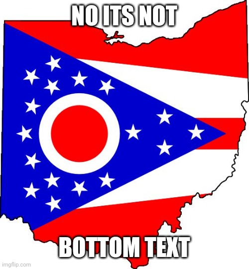 ohio | NO ITS NOT BOTTOM TEXT | image tagged in ohio | made w/ Imgflip meme maker