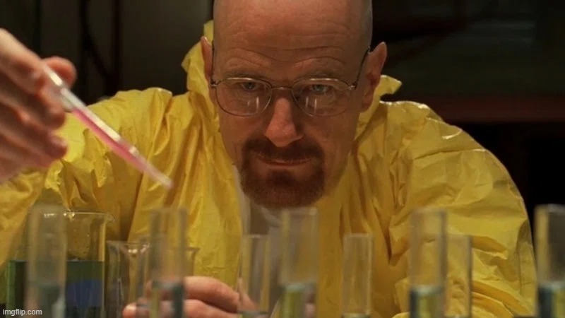 Walter White Cooking | image tagged in walter white cooking | made w/ Imgflip meme maker