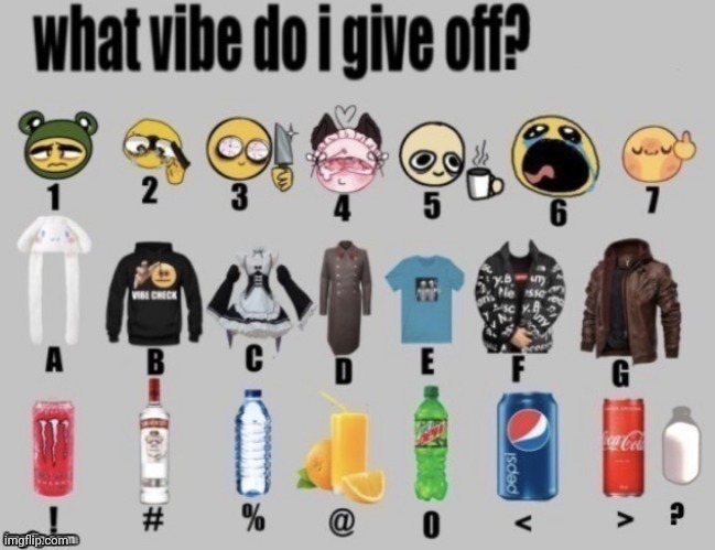 idk im bored as hell | image tagged in what vibe do i give | made w/ Imgflip meme maker
