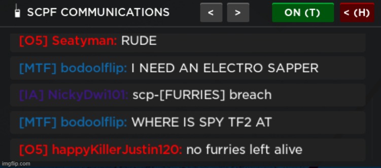 there's an anti furry raid rn lmao | made w/ Imgflip meme maker