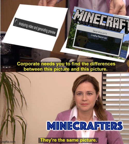 Only true minecrafters will get this | Minecrafters | image tagged in memes,imgflip gif maker,minecraft | made w/ Imgflip meme maker